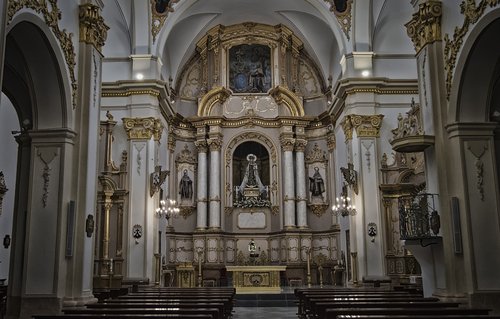 church  altarpiece  altar