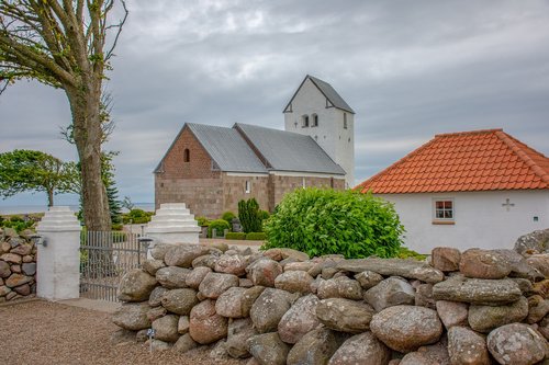 church  wall  building