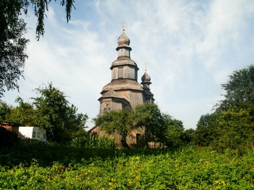 church wooden nature