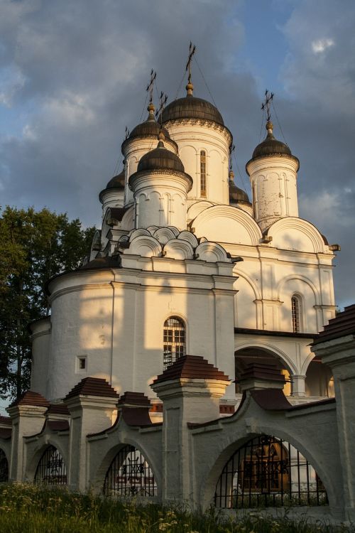 church russia landscape