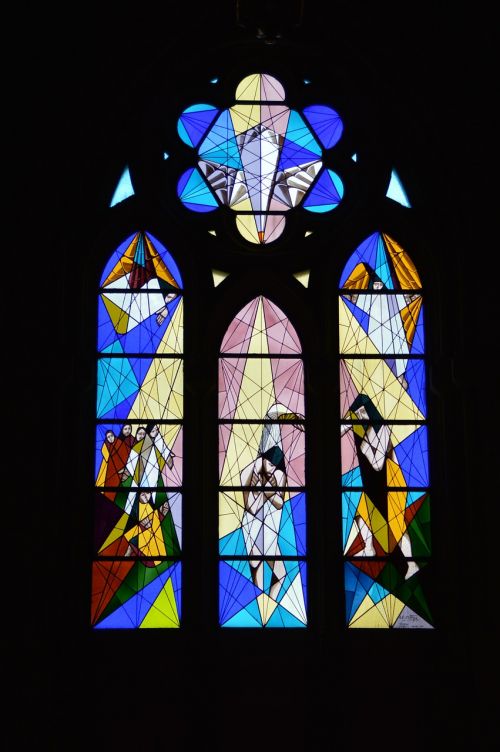 church glass church window