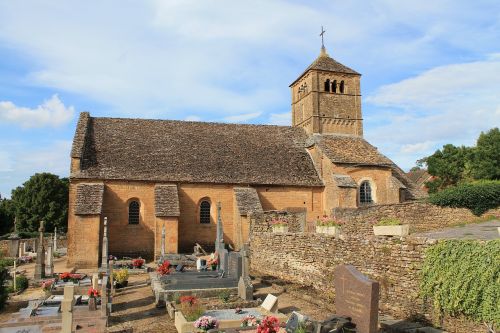 church burgundy france