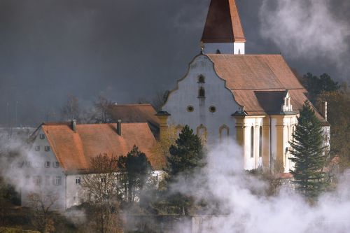 church fog architecture
