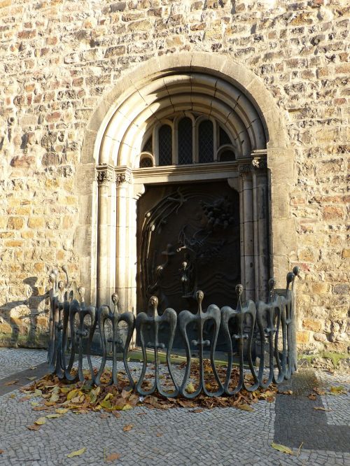 church st sebastian door