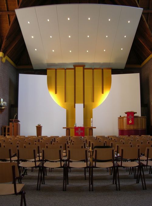 church modern indoor