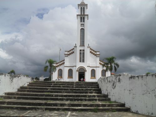 church paraná staircase