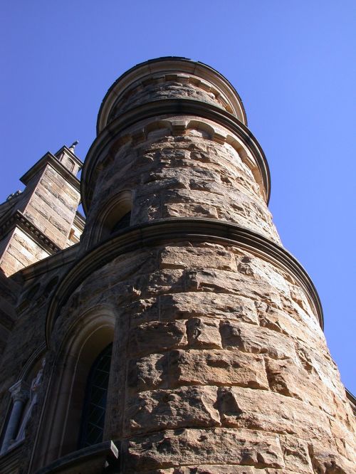 church monastery tower