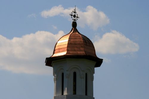 church sky cloud