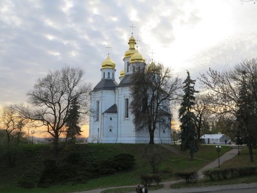 church evening chernihiv