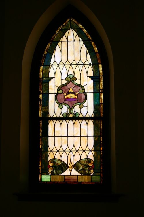 church stained glass window