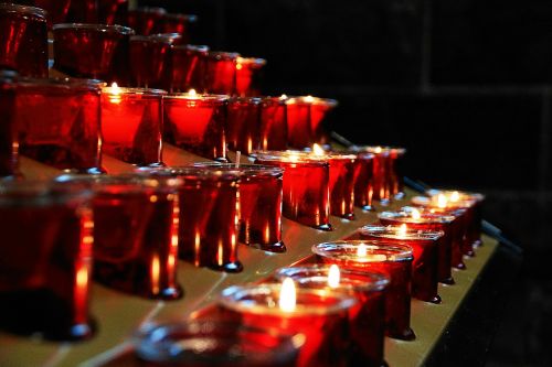 church candles faith