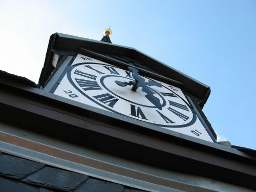 church clock clock church