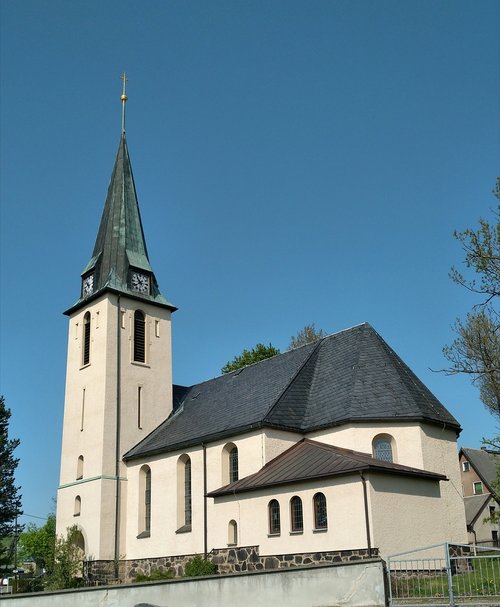 church deutscheinsiedel  church  deutscheinsiedel