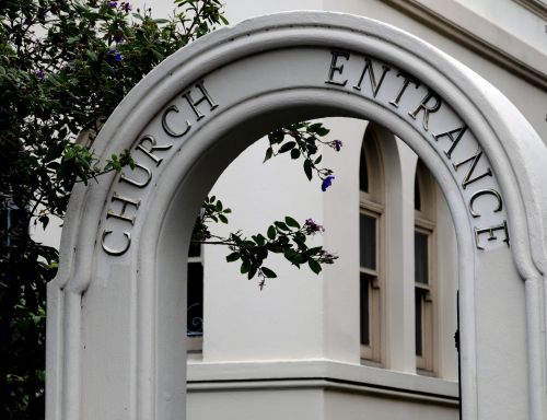 Church Entrance Arch