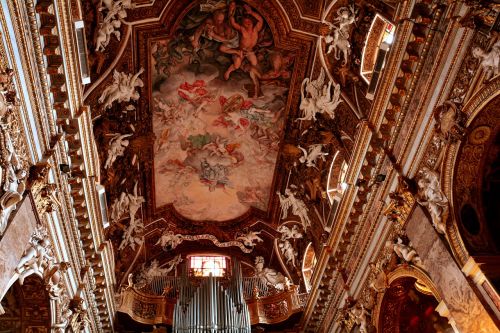 church interior church ceiling architecture