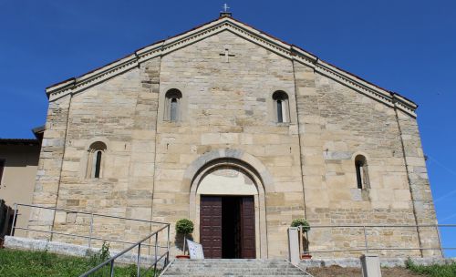 church of st gottardo church of arlate facade