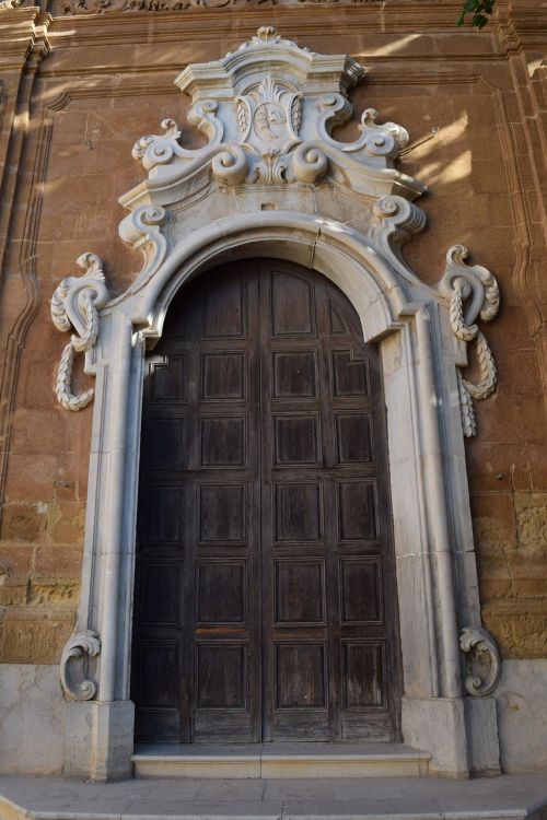 church portal old historically