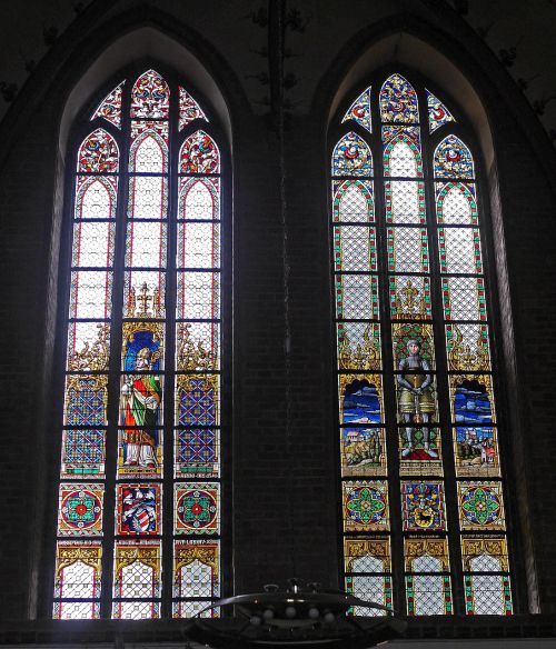 church window main church dom