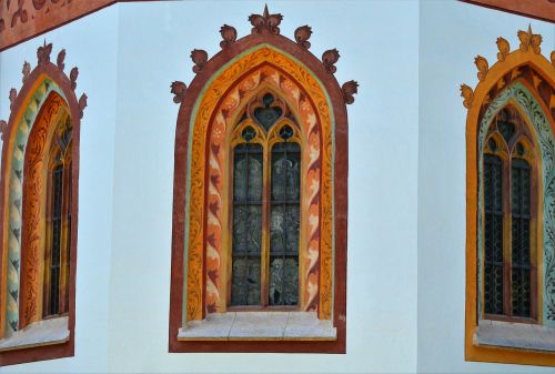 church window church architecture