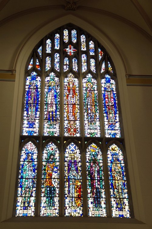 church window  holy  scotland