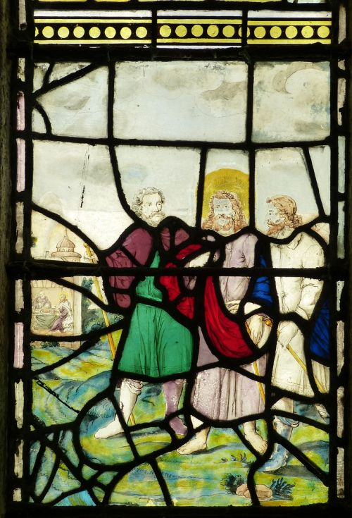 church window stained glass england