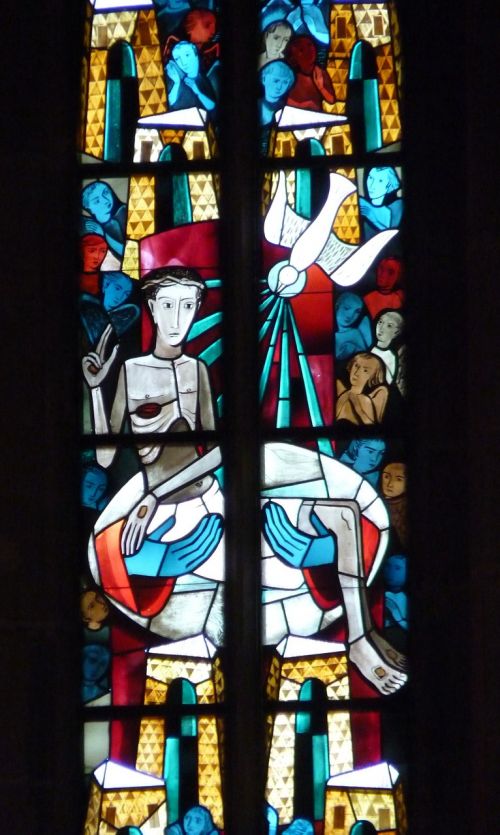 church window stained glass window