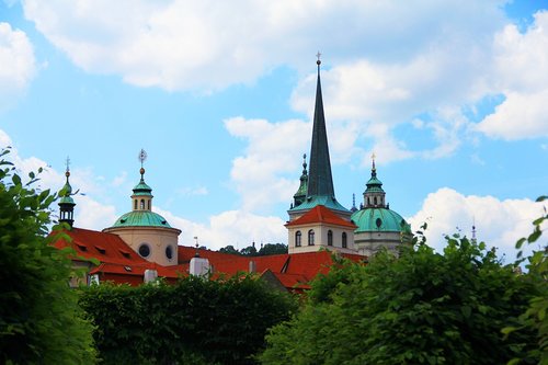 churches  prague  czechia