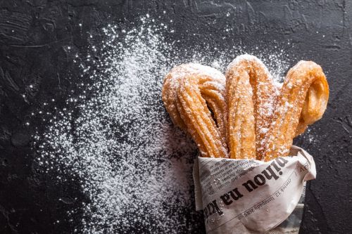 churros baking cookies