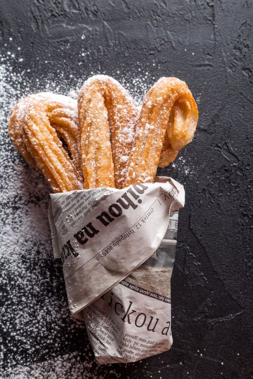 churros baking cookies