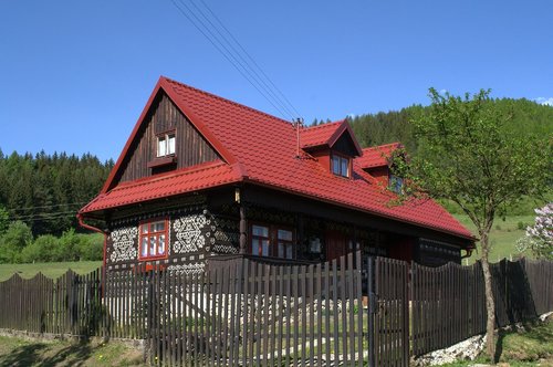 čičmany  slovakia  drevenica