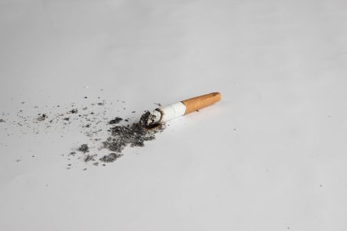 cigar tobacco ash