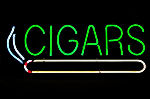cigar shop sign cigars