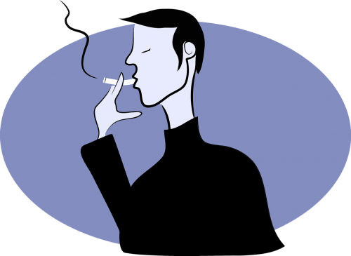 cigarette male man