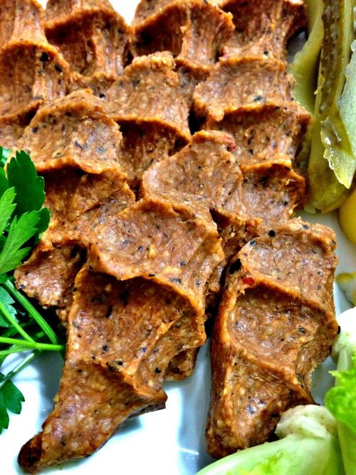 çiköfte meat meatballs