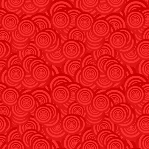 circle pattern red
