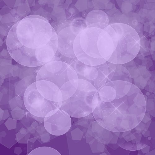 circles pentacles purple