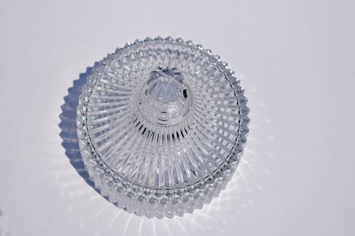 circular glass box radial patterns