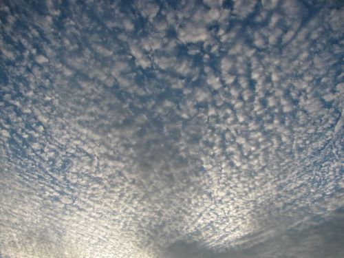 cirrocumulus cirrus sky