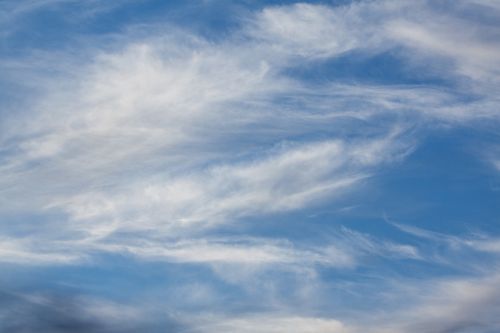 cirrus clouds clouds blue