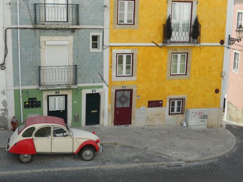 citroen 2cv lisboa city