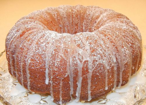 citrus cake cake confectioner sugar