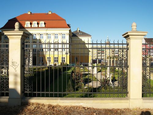 city building fencing