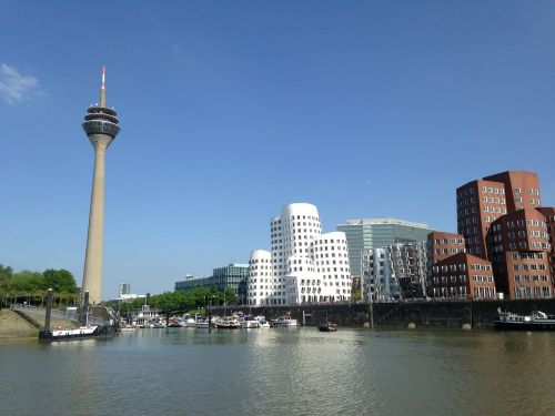 city düsseldorf port