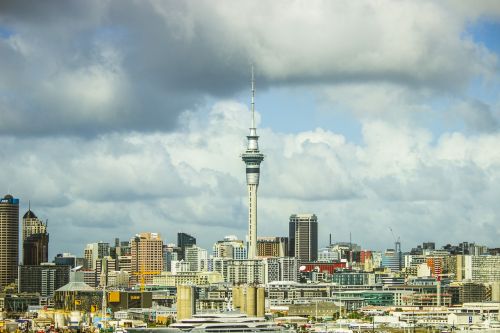 city sky clouds