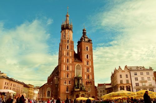 city buildings church