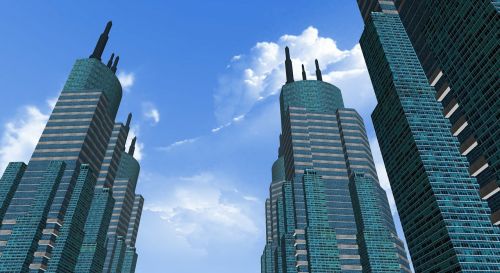 city building sky
