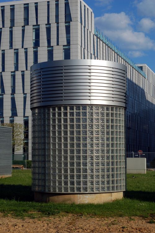 city architecture cylinder