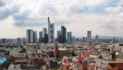 city skyscraper frankfurt