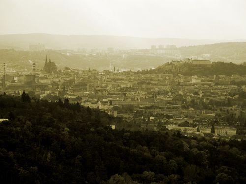 city panorama brno czech republic
