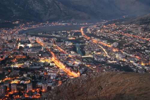 city night cityscape